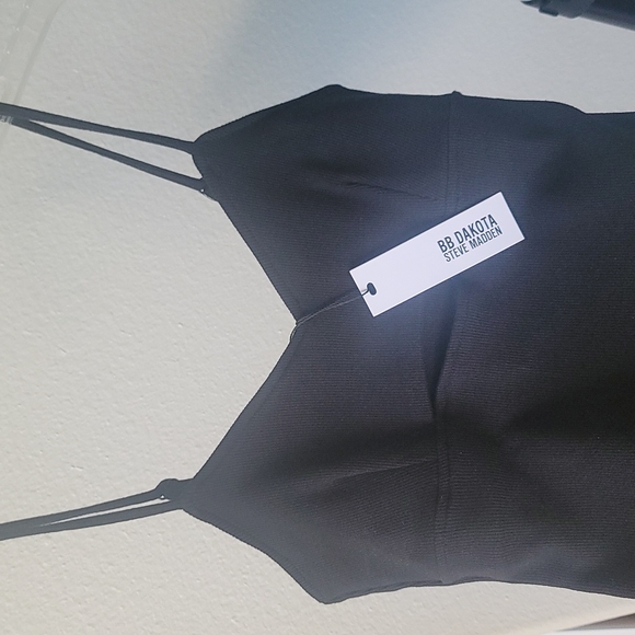 Steve Madden - BB Dakota by Steve Madden Sweetheart Neck Cut Out Sleeveles Dress - Picture 9 of 10